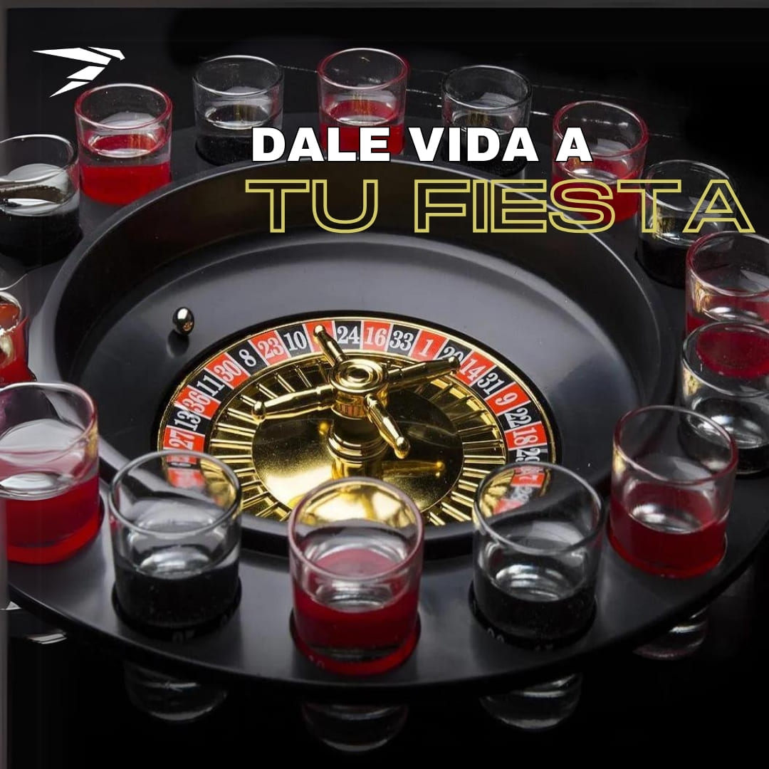 Ruleta de Shots – Juego de fiesta – Animaltech