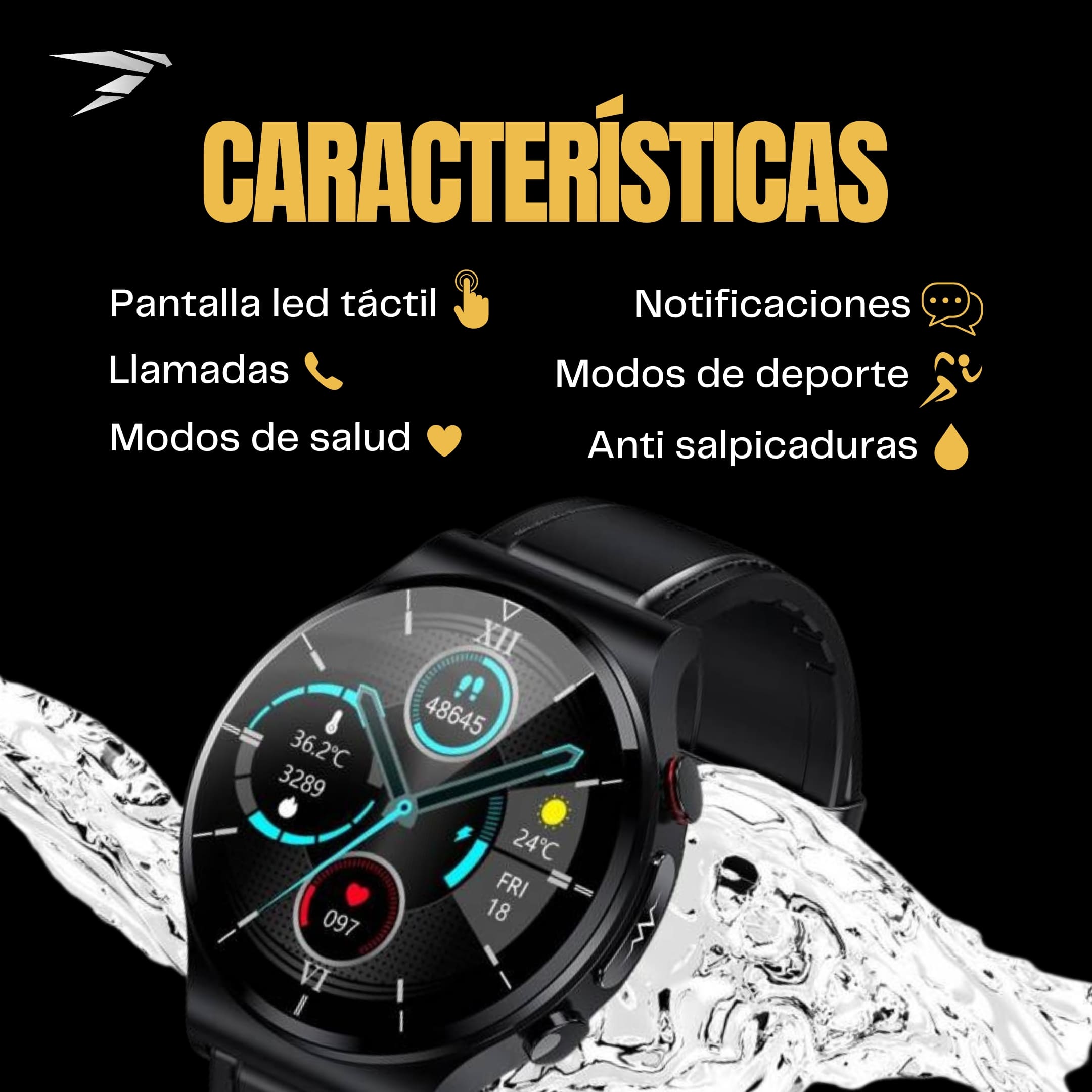 Smartwatch orders caracteristicas